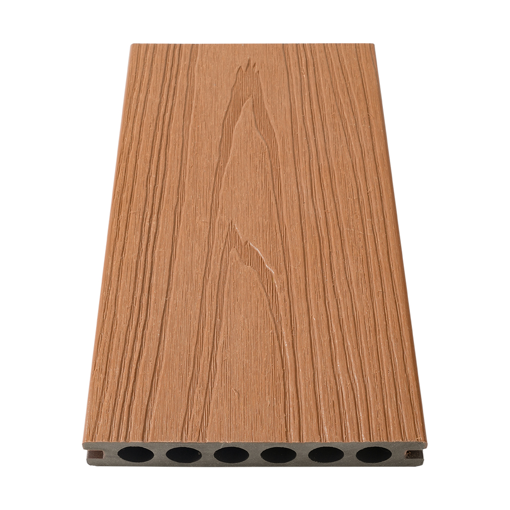 Decking in WPC a coestrusione a sei fori
