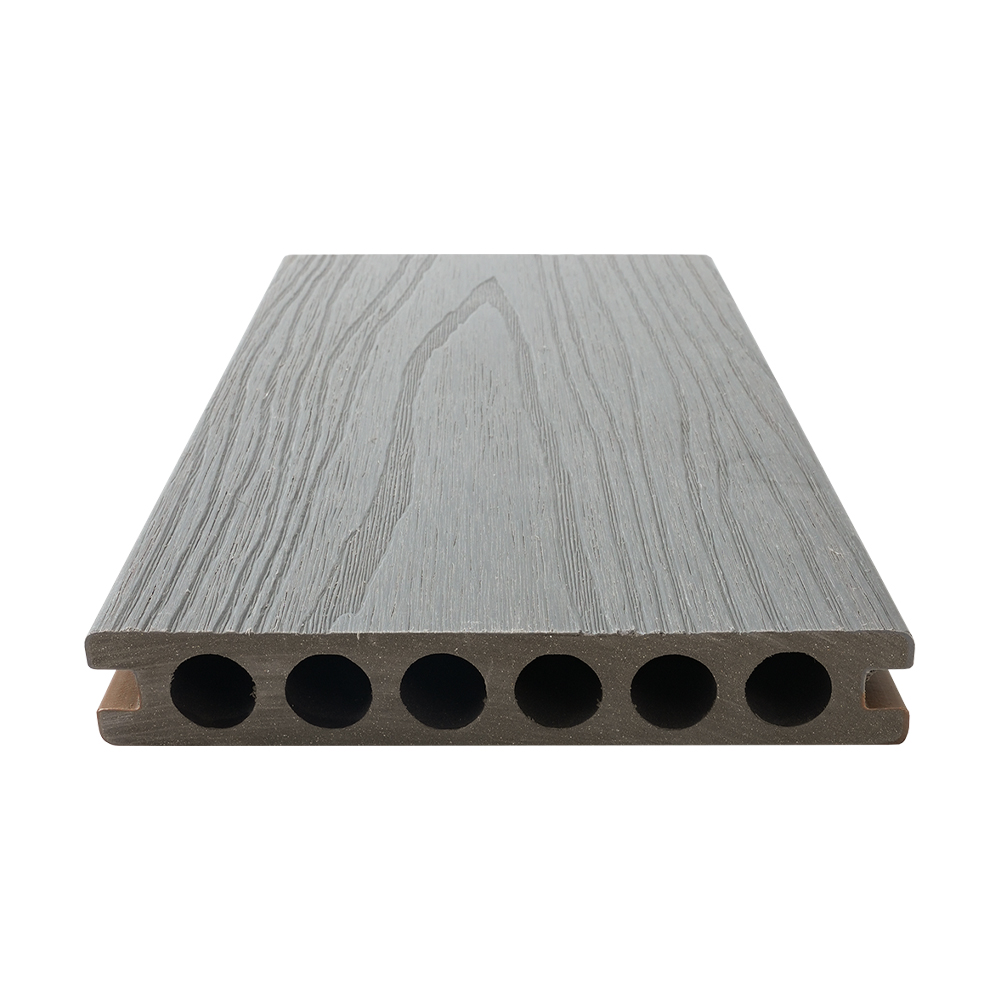 Decking in WPC a coestrusione a sei fori