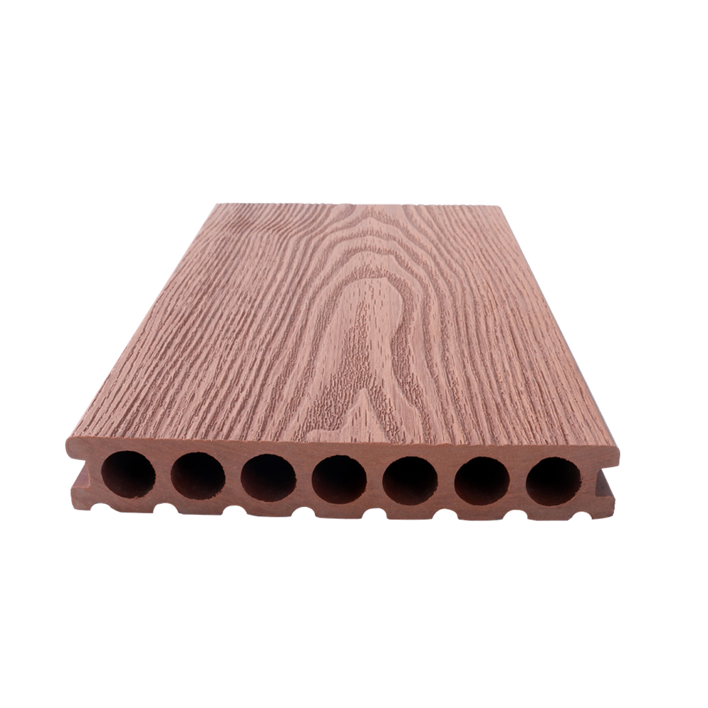 Decking in rilievo 3D WPC a sette fori