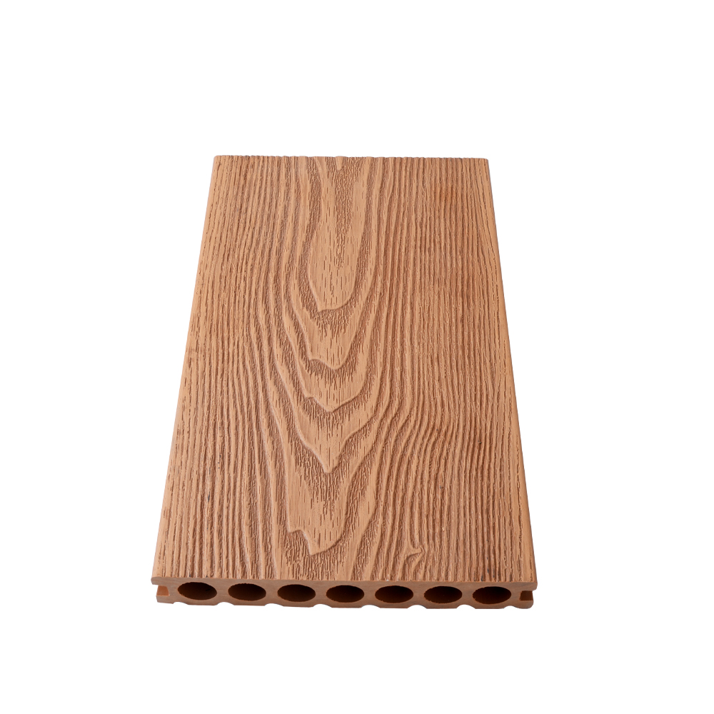 Decking in rilievo 3D WPC a sette fori