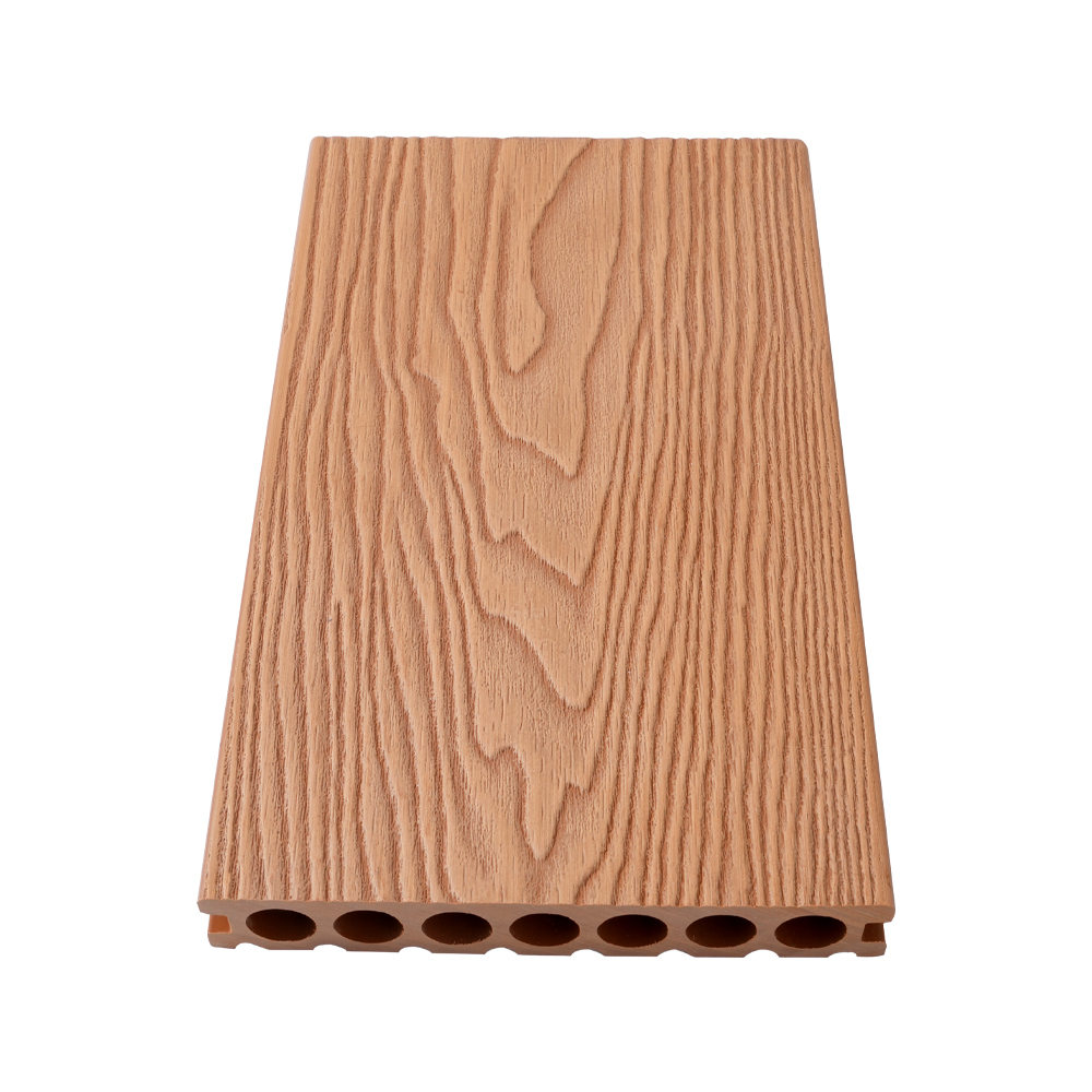 Decking in rilievo 3D WPC a sette fori (modello drago)